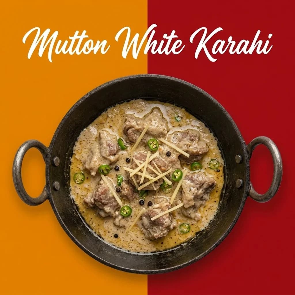 Mutton White Karahi