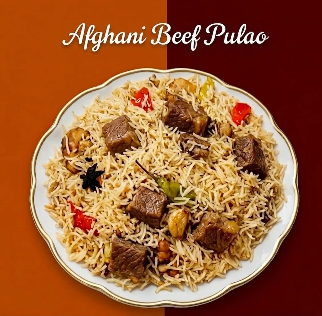 Afghani Beef Pulao