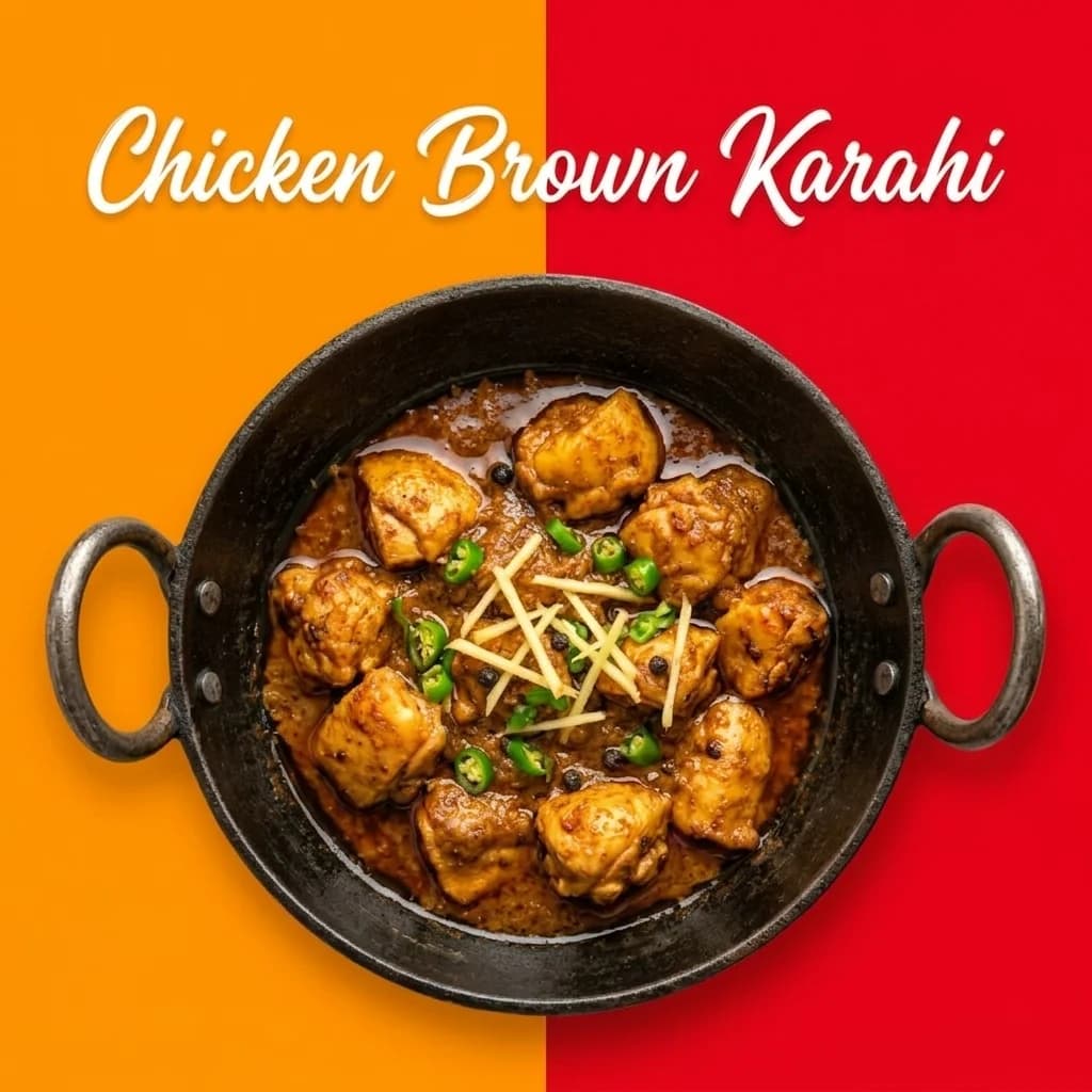 Chicken Brown Karahi