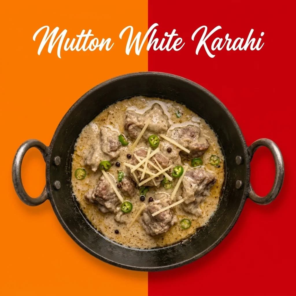 Mutton White Karahi
